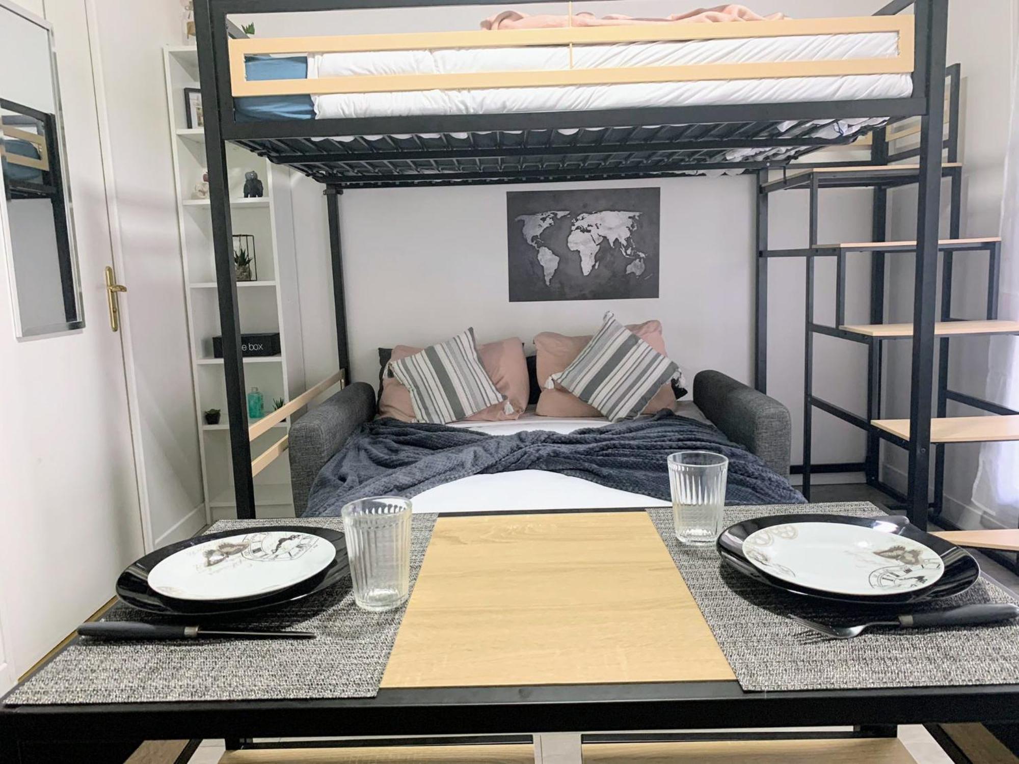 דירות ביוסי-סיינט-ג'ורג' Studio - 1 Min Rer - 10Min Disney & 30 Min Paris - Free Parking & Wifi מראה חיצוני תמונה